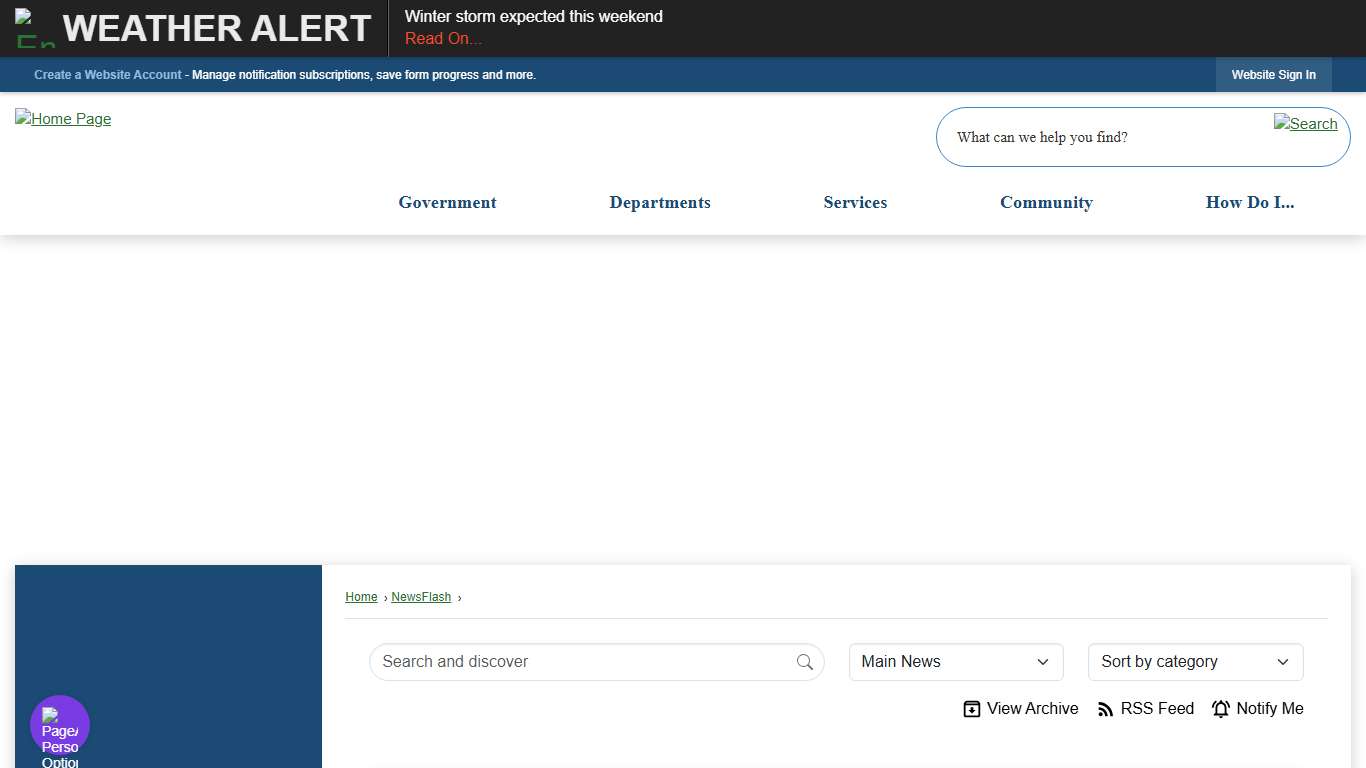 News Flash • Beaufort County, NC