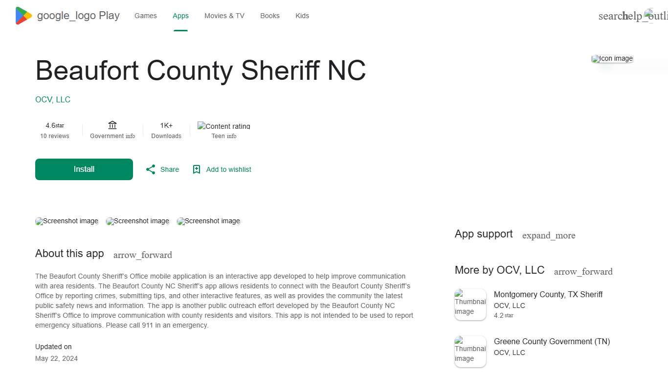 Beaufort County Sheriff NC - Apps on Google Play